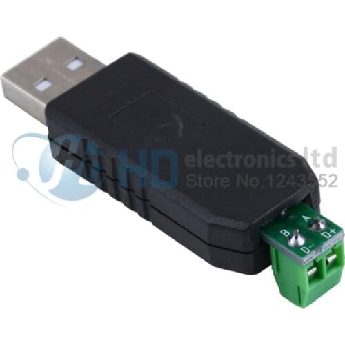 Free Shipping USB to RS485 485 Converter Adapter Support Win7 XP Vista Linux Mac OS WinCE5.0
