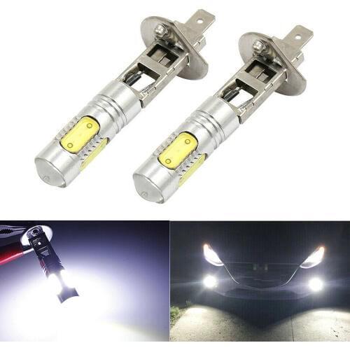 Foglight H1 7.5W High Power White 6000K COB LED Car Auto Fog Lights Lamp Bulb DC12V