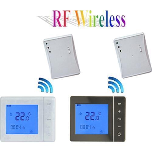 RF Wireless Gas Boiler Thermostat (Transmitter only, receiver not included)