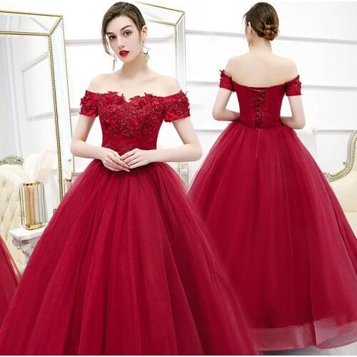 Luxury Quinceanera Dress Party Prom Off The Shoulder Ball Gown Vintage Quinceanera Dresses Size