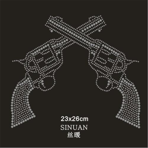 SINUAN Army Patch Custom Rhinestones Hot-Fix Rhinestones For Clothing Iron-On Rhinestone Patches 10Pieces DIY Garment Appliques