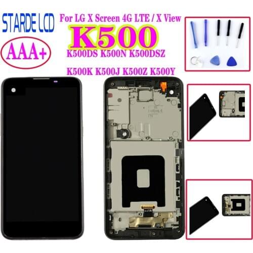 LCD Display Touch Screen Digitizer Assembly For LG X Screen 4G LTE / X View / K500 K500DS K500N K500DSZ K500K K500J K500Z K500Y