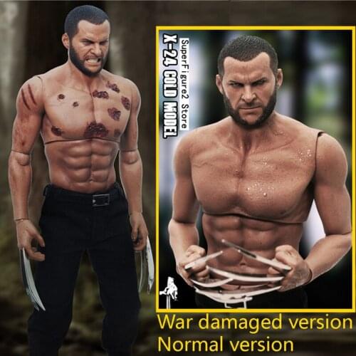1/6 ELEVEN L o g a n X24 Hot X-24 W o l v e r i n e war damaged version or normal version Cloned-Wolf In Stock