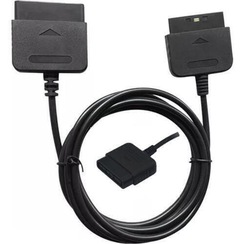 10 PCS Controller Dance Pad Wheel Gun Extension Cable Cord for Sony PS1/PS2 Slim line Playstation 1 playstation 2 Console