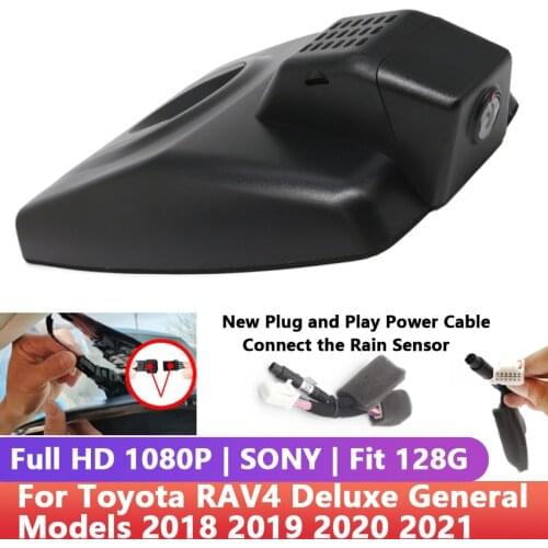 HD Car DVR Wifi Video Recorder Dash Cam Night Vision Control Phone APP For Toyota RAV4 Deluxe General Models 2018 2019 2020 2021