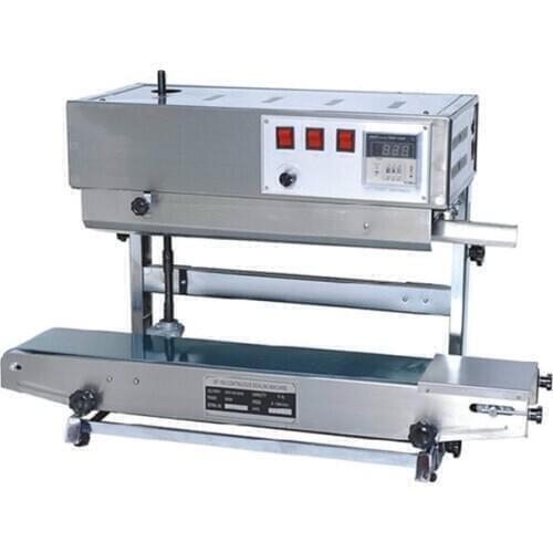 Free Shipping,100% warranty SF-150D Automatic vertical type continuous sealer band sealer sealing machine