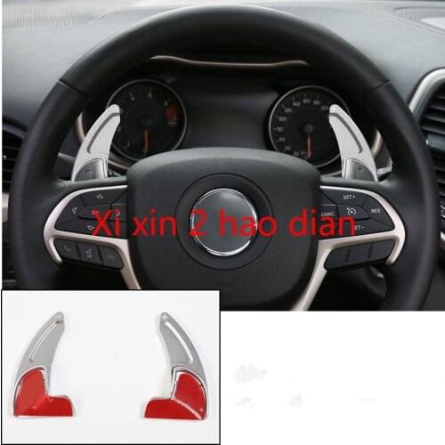 For Jeep Grand Cherokee interior modification steering wheel special shift paddle aluminum alloy 2 pcs