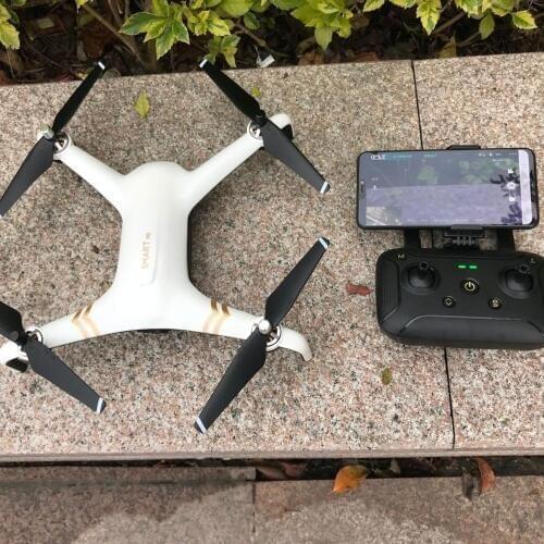 Brushless GPS Drone Dual positioning Quadcopter 2Km RC Distance 2-axis Machinery Gimbal Ultrasound Professional Drone Helicopter