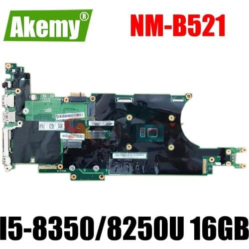 EX280 NM-B521 For Lenovo Thinkpad X280 notebook motherboard CPU I5-8350/8250U RAM 16GB FRU 01LX674 01LX682 100% fully tested