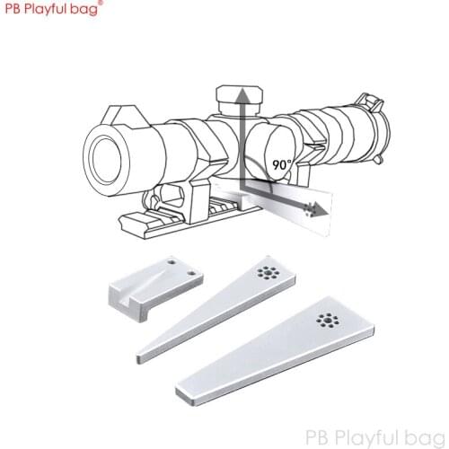 Playful bag Telescope vertical corrector tool set Horizontal installation of red dot quick aiming calibration CS toys QI06