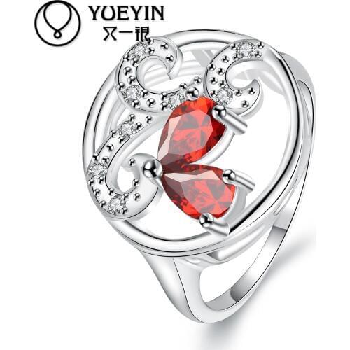 JITULEZHI Rings With Crystals