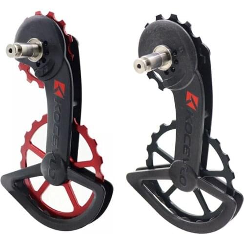 Oversized ceramics Pulley Wheel System for R9100/9150 and R8000 SS/R8050 SS (Non Coated) Black 78g