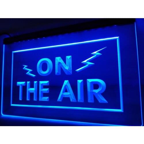 LB066- ON THE AIR Radio Recording Studio Light Sign home decor crafts