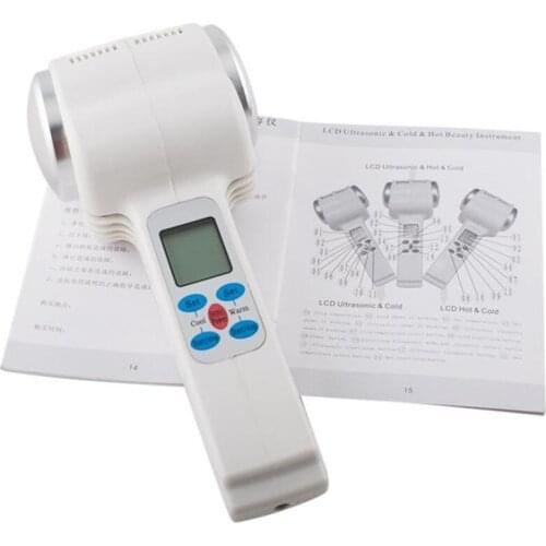 Mul-Functional Ultrasound Hot Cold Hammer Beauty Equipment Machine For Home Spa Use Upgraded Style LW017 Face care tool