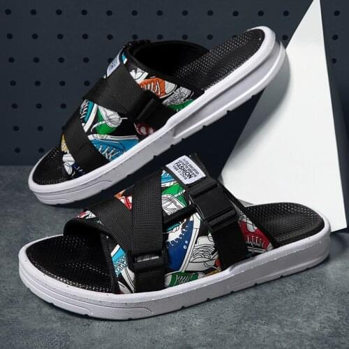 Men Summer Shoes Plus Size 36-45 Slippers Fashion Couple Slippers Flip-flops Comfortable Footwear Casual Shoes Sapatos Masculino