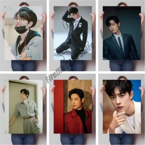 Canvas Painting Wall Art Chen Qingling Wei Wuxian Nordic Xiao Zhan Posters and Prints Home Decoration Pictures for Room Decor