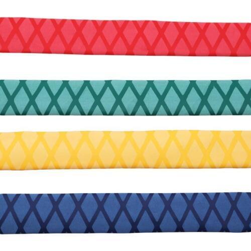 Non Slip Black Wrap Woven Heat Shrink Grip Fishing Rod Racket High Quality Sleeving Handle Elastic Stretch Tools