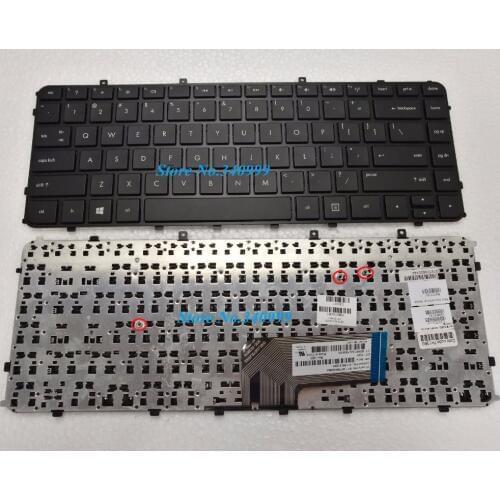 New US keyboard FOR HP Envy Sleekbook 4-1115dx 6-1010us 6-1014nr ENVY 4-1200eo ENVY 4-1115dx 4-1102xx 4t-1100 4-1100 wtih Frame
