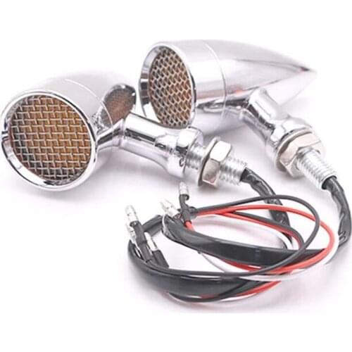 General Motorcycle Led Turn Signal Indicator Flashing Amber Bullet High Quality Aluminum 12v Motorcycle 15 Leds
