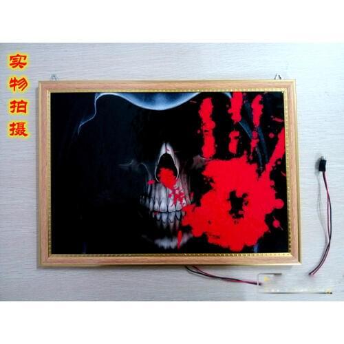 Touch to open the lock to escape Takagism game props real life room escape mysterious door game