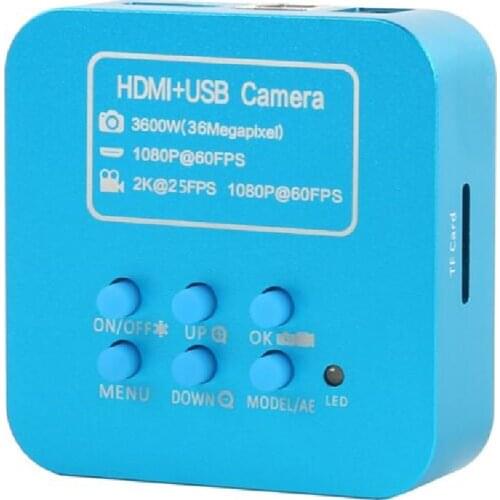 Agnicy 36 Million Pixels HDMI Industrial Camera High Speed 60 Frames Remote Control TF Card Storage USB Measurement Tool