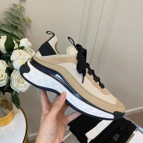 Luxury Brand Women Men Sneakers Casual Fashion Female Small Fragrance Style Running Walking Outdoor Sports Shoes For Male