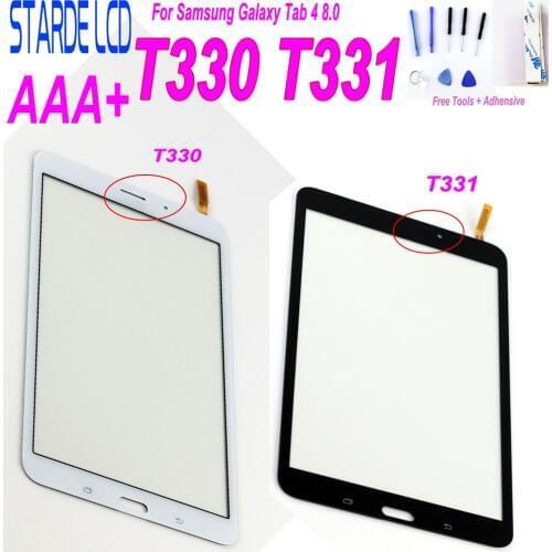 AAA+ Touch Screen For Samsung Galaxy Tab 4 8.0 T330 T331 T335 SM-T330 SM-T331 T332 T337 SM-T335 Touchscreen Panel Digitizer Part