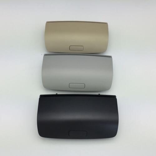 For VW Tiguan Golf MK5 MK6 Passat B7 CC Skoda Superb Yeti Black Gray Beige Sunglasses Box Sun Glasses Case 1K0 1KD 868 837 D/E/G
