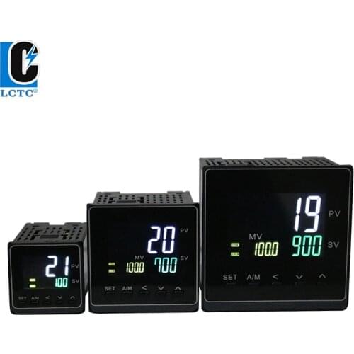 TC/RTD Input 48x48mm SSR/Relay/4-20mA/0-10V Output 50 Segments Programmable Ramp Soak LCD Pid Temperature Controller