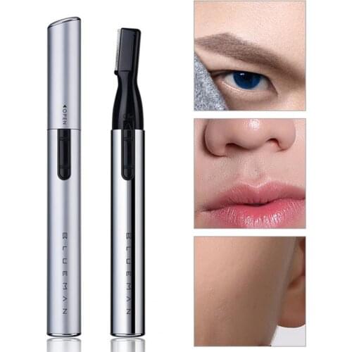 Eyebrow Trimmer Beginner-friendly High Speed Rotation Battery-operated Forehead Face Chin Facial Razors for Women