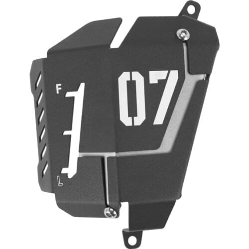 Motorcycle Mt07 Fz07 Coolant Recovery Tank Shielding Cover For Yamaha Mt-07 Fz-07 Mt 07 Fz 07 2014 2015 2016 2017(Titanium)