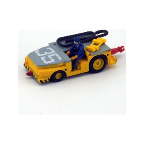 1/72 Resin Die Casting U.S. Navy Tractor Trailer Ground Support Vehicle Deck Scene Finished Model Boutique Collection Toy Car