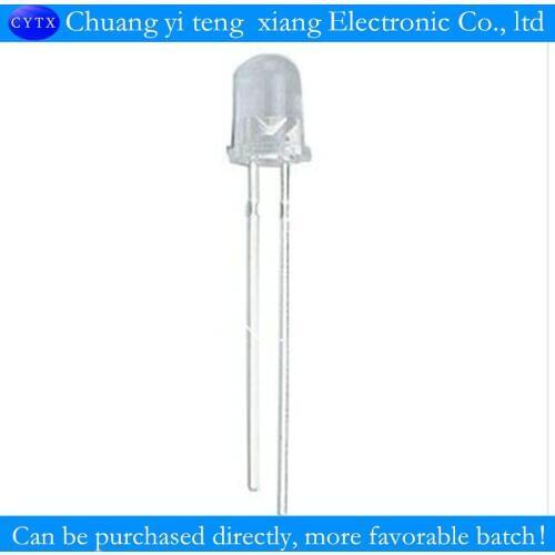 10PCS/LOT IR333C-A 5MM infrared emitting diode IR333C 100% good 10PCS/LOT