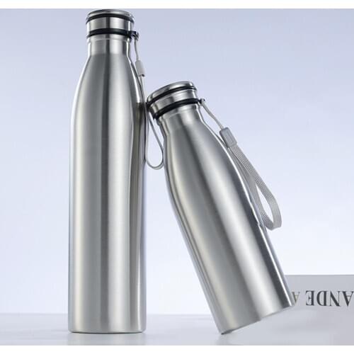 650/1000ml Stainless Steel Water Bottle Portable Large Capacity Water Bottles Corrosion Resistance Thermal Bottle Vacuum Bottle