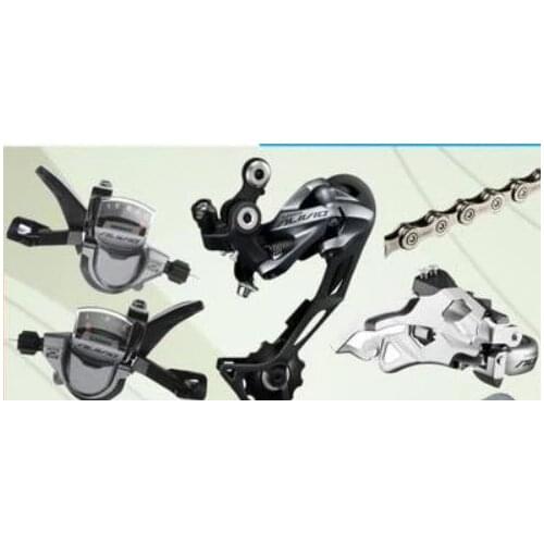 ALIVIO M4000 groupset 3*9s 27s shifter + rear derailleur + front derailleur + chain