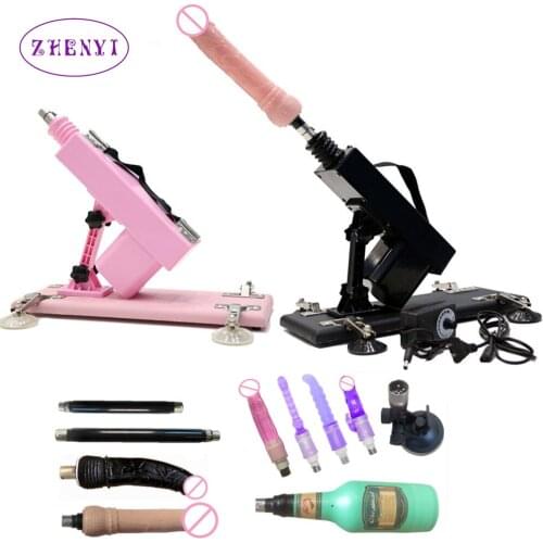 Automatic Sex Machine With Big Dildo Attachment Penis Vibrator Vaginal Anal Sex Toy For Women Men Masturbator Adult Game Product