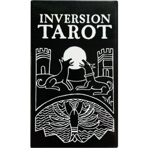 Hot Sell Inversion Tarot Cards Divination Deck Full English Classic Board Games Imaginative Version Oracle Cards PDF Guidebook