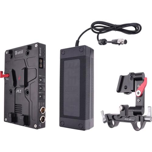 JTZ DP30 C5 CCUPS LE V-mount Battery Power Supply+DC Cable for GH3 GH4 GH5 DSLR