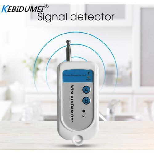 Kebidumei 100~2400Mhz Signal Bug RF Detector Camera GSM Wireless Device Detection Dogs Mobile Phone Signal Detection Machine