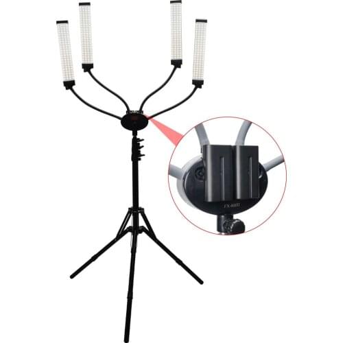 Tattoo Beauty Makeup Ring Light Tripod 90W Four Arms Multimedia Lamp Kit Led Lighting Studio For YouTube Tik Tok Live