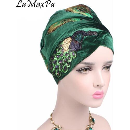 LaMaxPa Fashion Hijab For Women Velvet Head Scarf Femme Elegant Hijabs Mujer Breathable Head Scarves Lady Noble Head Scarf