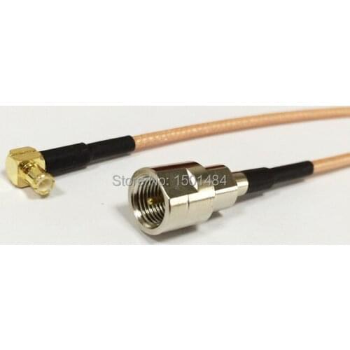 New MCX Male Plug Right Angle Switch FME Male Plug pigtail cable RG316 Wholesale Fast Ship 15CM 6"Adapter