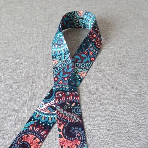 50 Yards Width 38mm Printed Webbing Ribbon Bag Straps Dog Collar Leash Harness Decoration Belt Girdle Waistband DIY Accessories