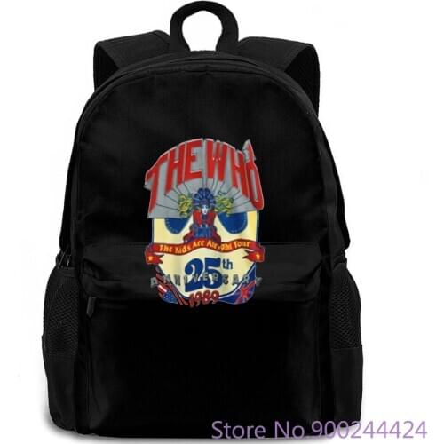 The Who VTG The Kids are Alright Tour 25th Anniversary 1989 SIZE S~3XL Man/Boy backpack