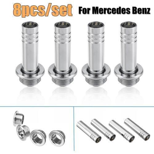 39 x 9mm for Mercedes for Benz Security Door Lock Pins 8pcs Stainless Steel Screw Door Lock knob Pins