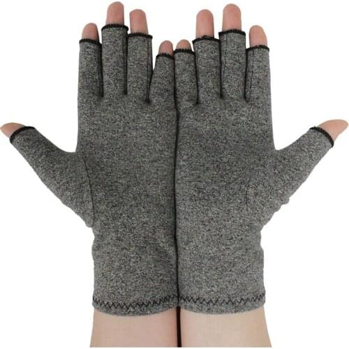Sport Gloves,Anti-Press Compression Traning Gloves Non-Slip Joints Pain Relief for Padding to Avoid Calluses for Weight Lifting