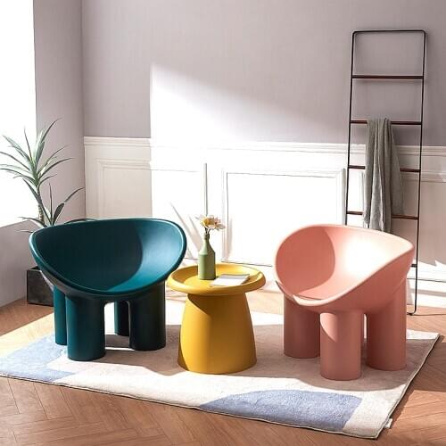 Large Elephant Heavy Leg Chair Designer Living Room Chair Mall Creative Leisure Chair Modern Fashion Chair INS Stool Furniture