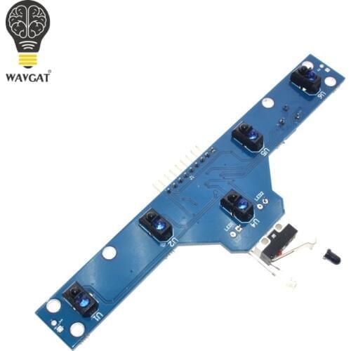 Smart Electronics Five road tracing module tracing sensor tracking module 5 functions to send routines TCRT5000