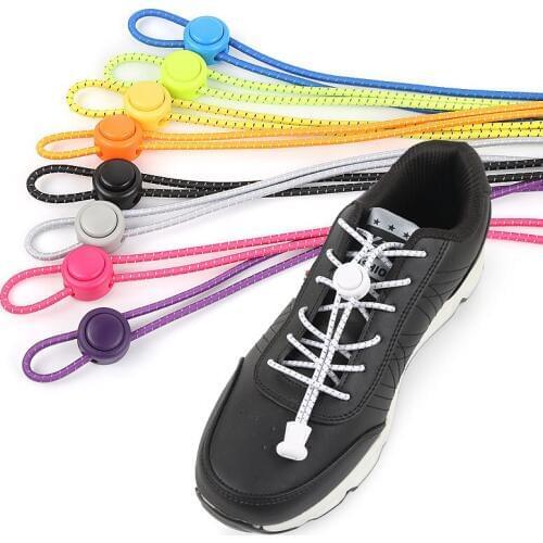 USHINE Stretching zipper lace blocking shoelaces elastic shoelaces for tramps Shoestrings operates/Jogging/Triathlon