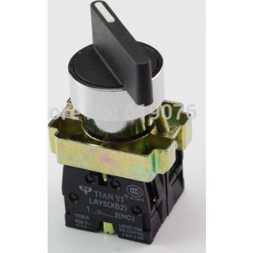 XB2BJ45 1NO 1NC 2 Positions Maintained Extended Lever Select Switch